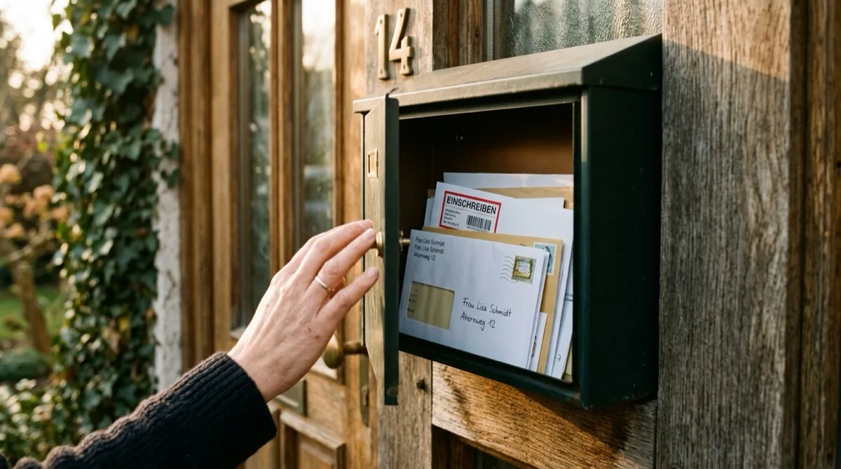 Stapel vorbereiteter Kündigungsschreiben, bereit für den Postversand